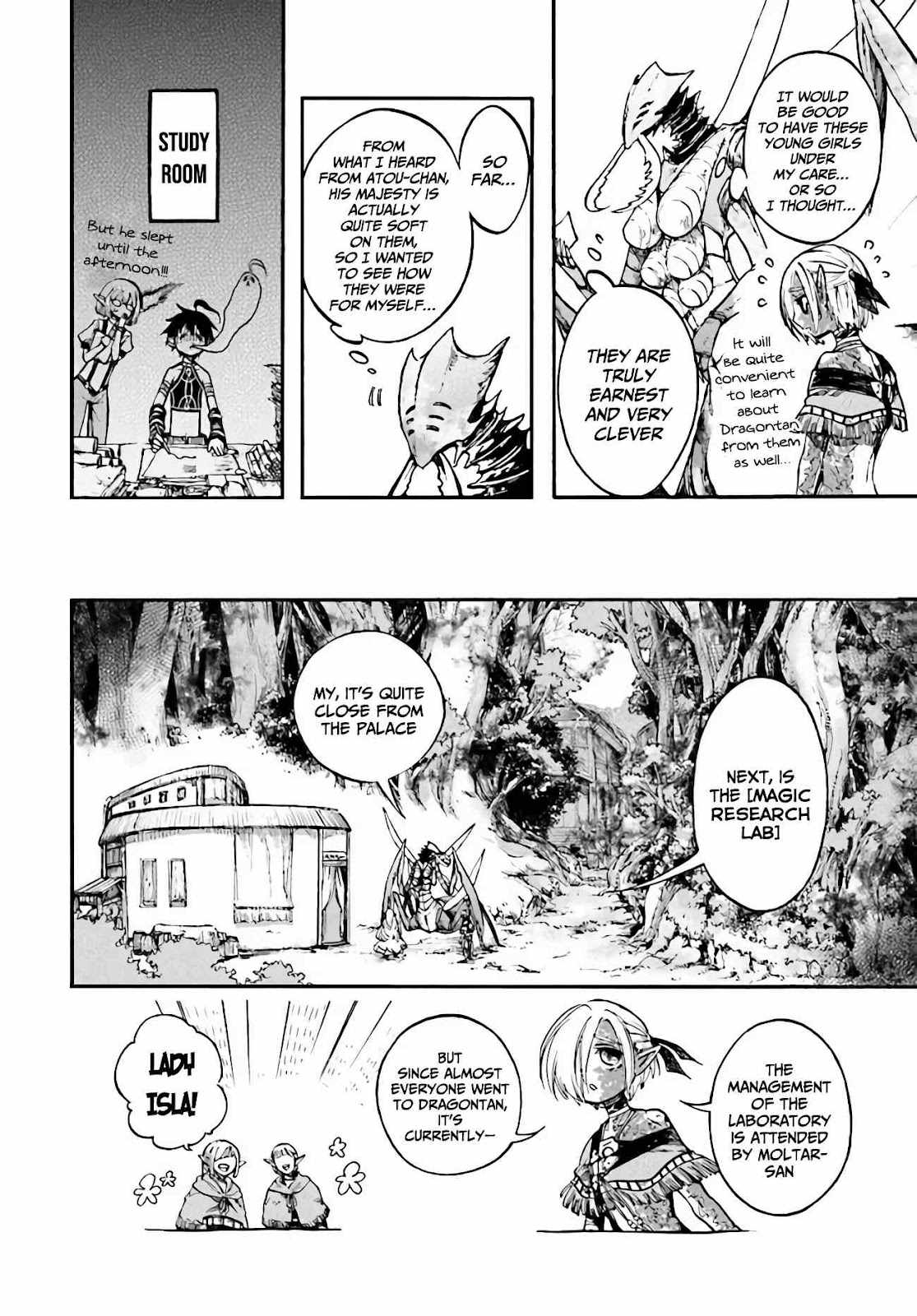 Isekai Mokushiroku Mynoghra: Hametsu no Bunmei de Hajimeru Sekai Seifuku Chapter 14.1 — Page 9