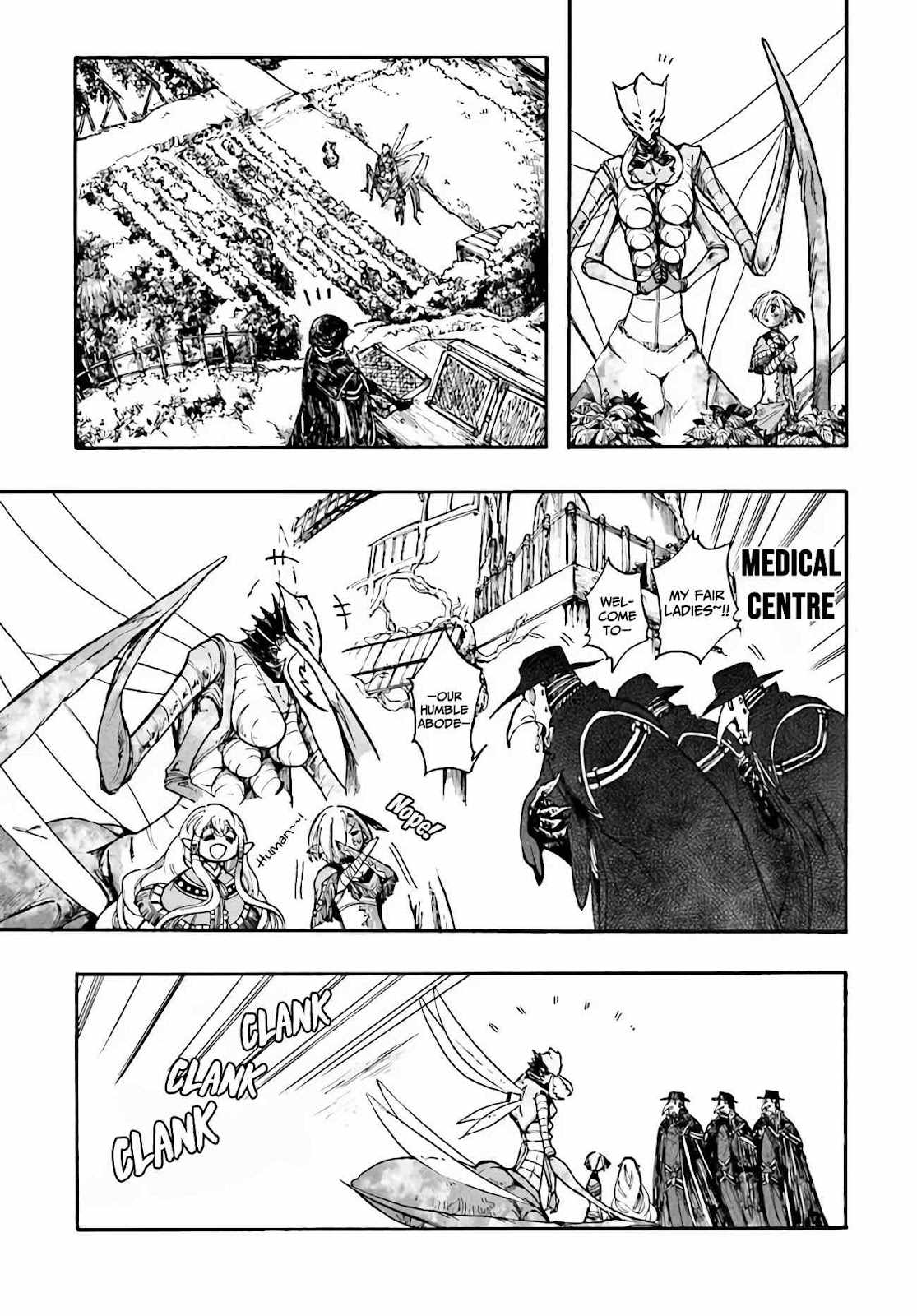 Isekai Mokushiroku Mynoghra: Hametsu no Bunmei de Hajimeru Sekai Seifuku Chapter 14.1 — Page 14