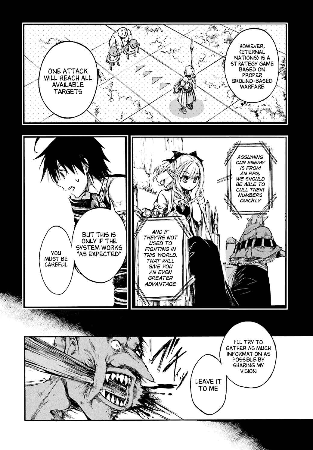 Isekai Mokushiroku Mynoghra: Hametsu no Bunmei de Hajimeru Sekai Seifuku Chapter 17 — Page 12