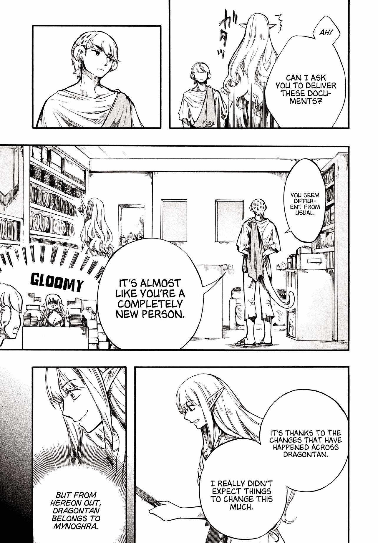 Isekai Mokushiroku Mynoghra: Hametsu no Bunmei de Hajimeru Sekai Seifuku Chapter 27 — Page 3
