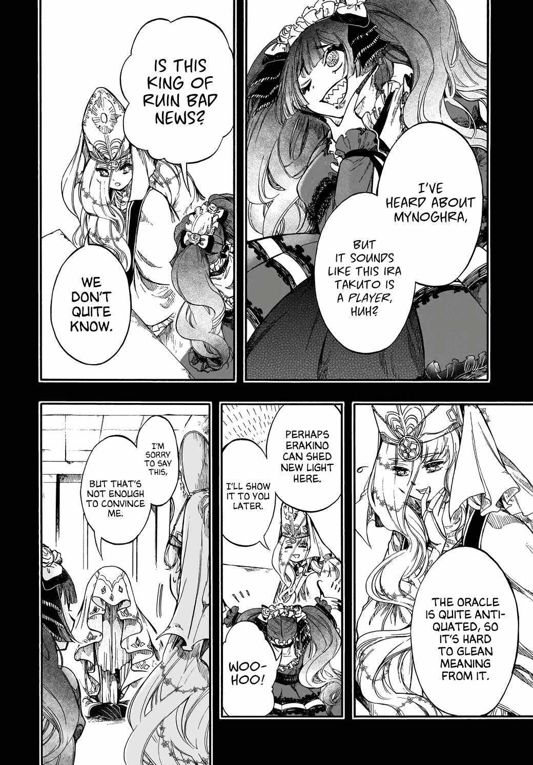 Isekai Mokushiroku Mynoghra: Hametsu no Bunmei de Hajimeru Sekai Seifuku Chapter 28 — Page 18