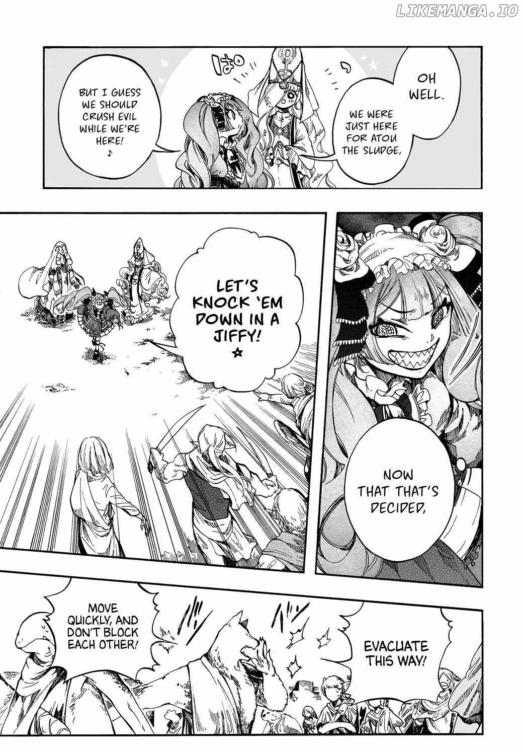 Isekai Mokushiroku Mynoghra: Hametsu no Bunmei de Hajimeru Sekai Seifuku Chapter 29 — Page 22