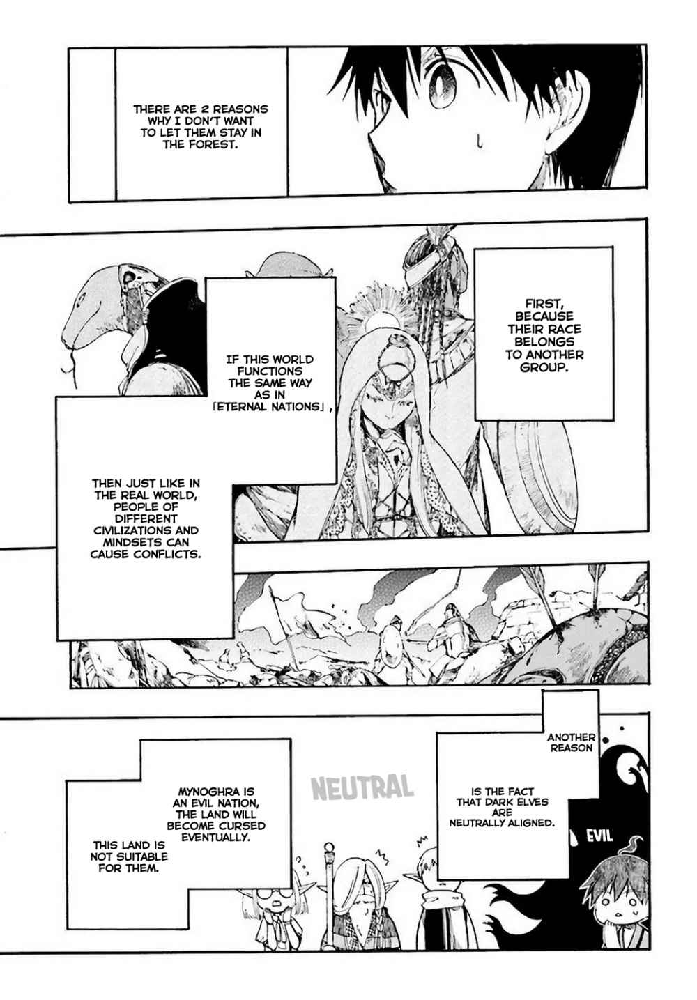 Isekai Mokushiroku Mynoghra: Hametsu no Bunmei de Hajimeru Sekai Seifuku Chapter 3.2 — Page 3