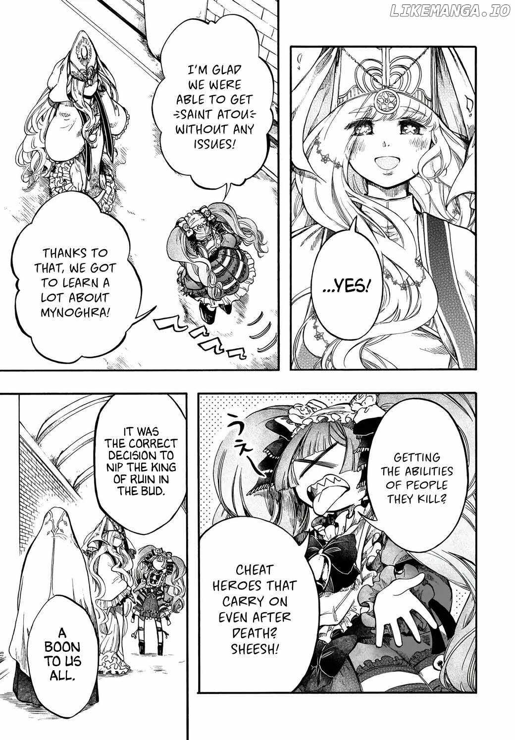 Isekai Mokushiroku Mynoghra: Hametsu no Bunmei de Hajimeru Sekai Seifuku Chapter 30 — Page 17