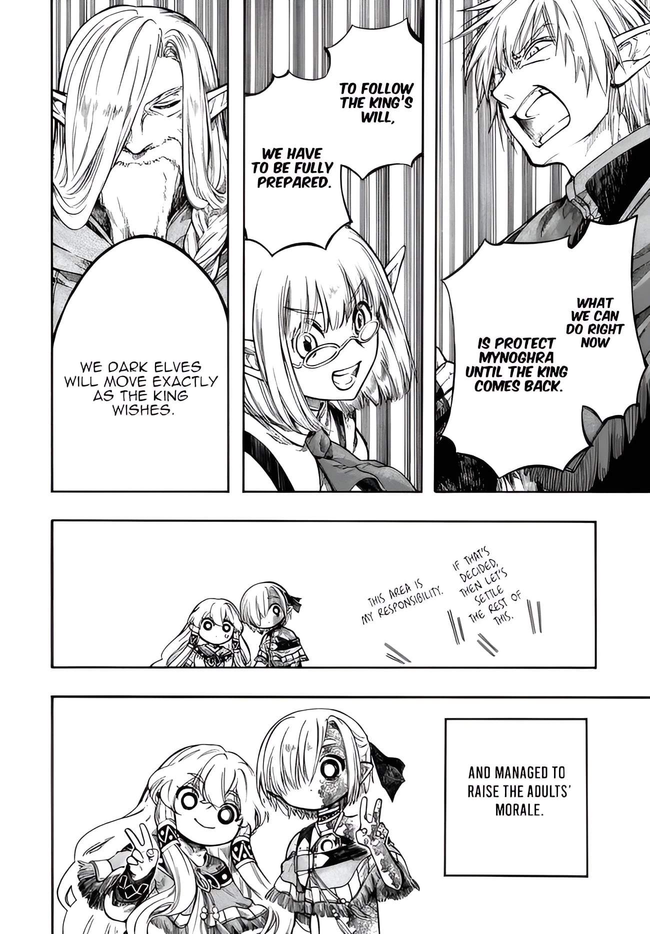 Isekai Mokushiroku Mynoghra: Hametsu no Bunmei de Hajimeru Sekai Seifuku Chapter 32.1 — Page 14