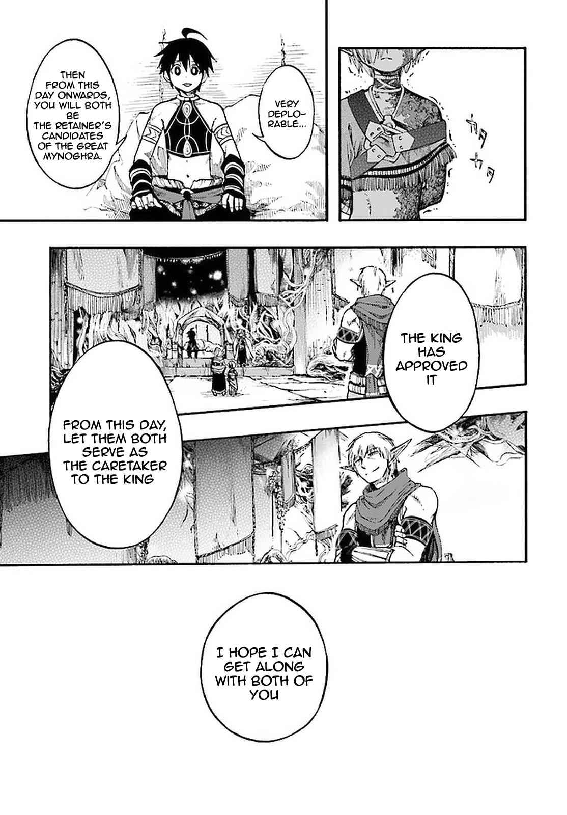 Isekai Mokushiroku Mynoghra: Hametsu no Bunmei de Hajimeru Sekai Seifuku Chapter 9.2 — Page 4