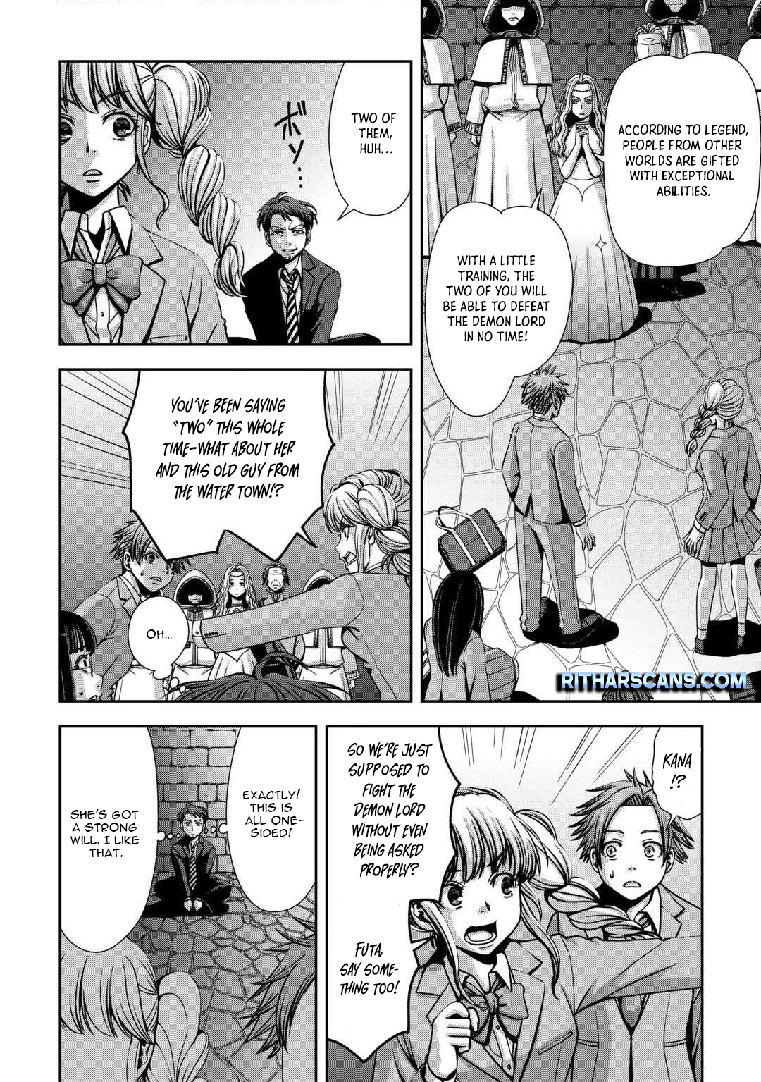 Isekai Nidome no Ossan, Dou Kangaete mo Koukousei Yuusha yori Tsuyoi Chapter 1 — Page 13