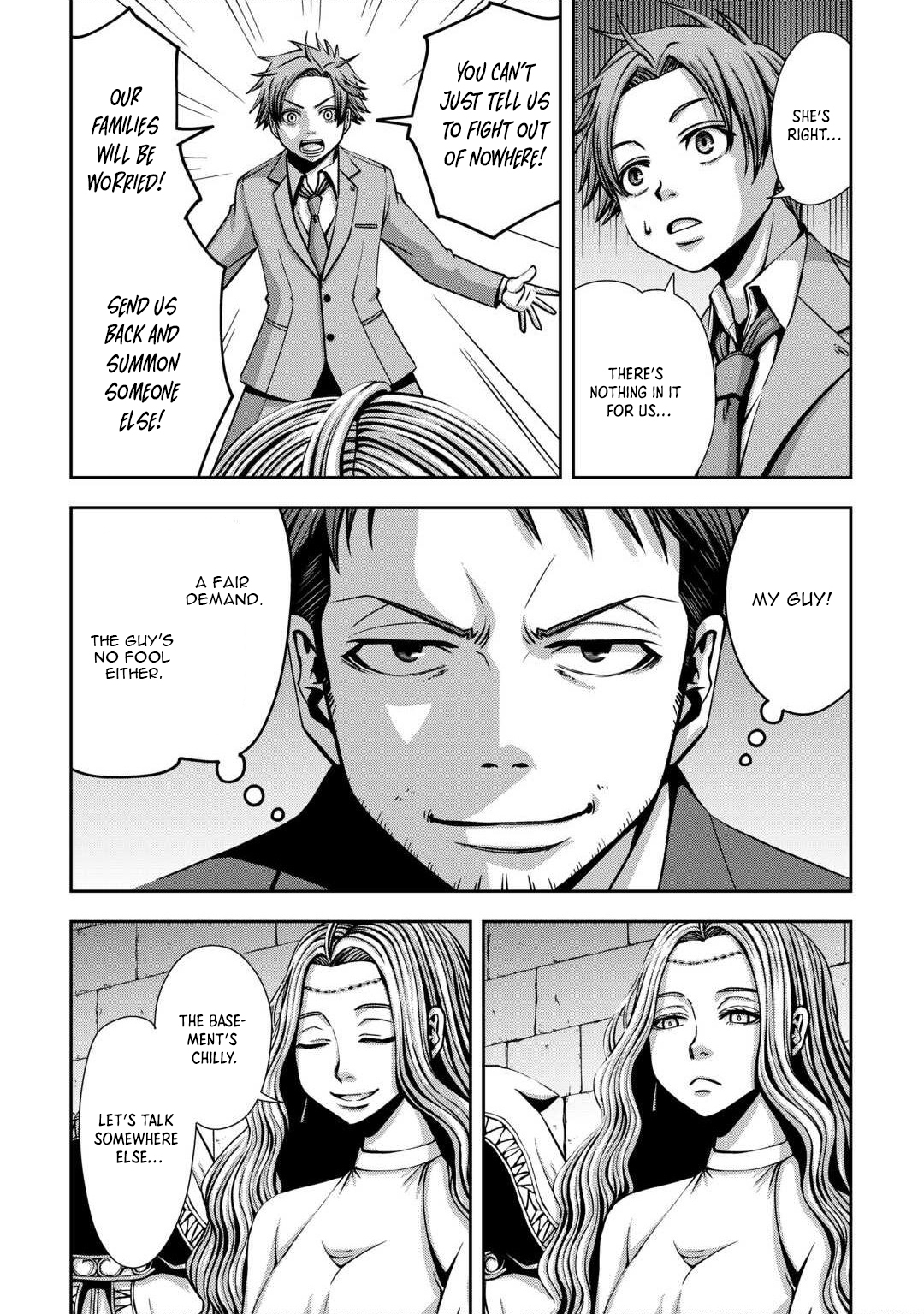 Isekai Nidome no Ossan, Dou Kangaete mo Koukousei Yuusha yori Tsuyoi Chapter 1 — Page 14