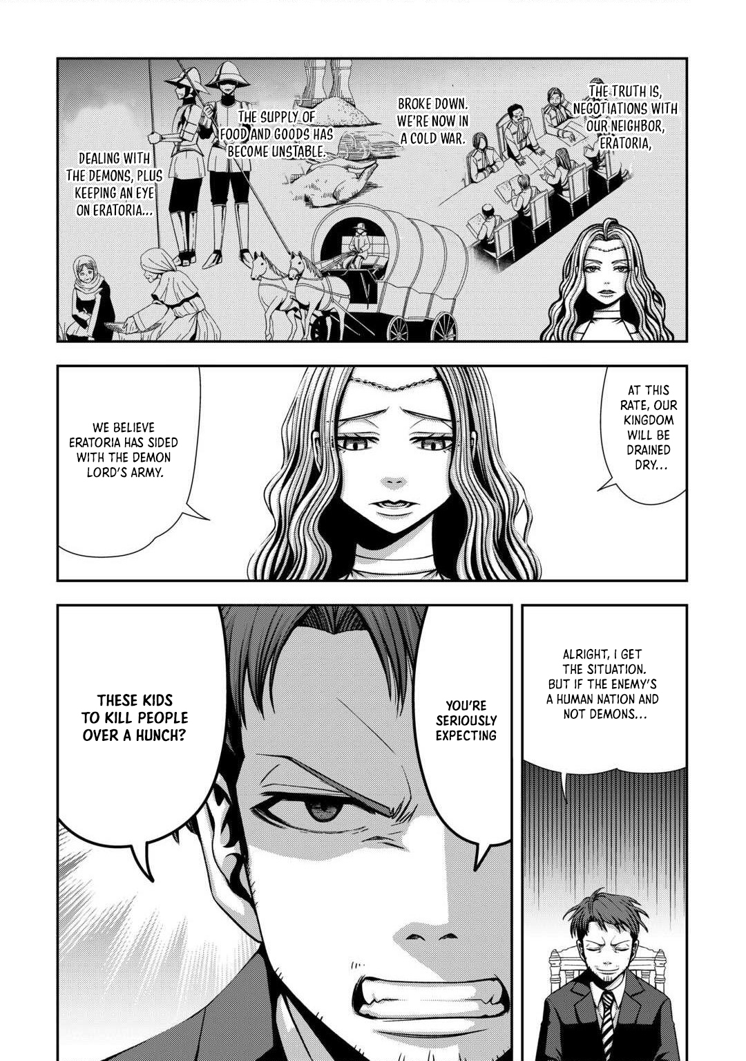 Isekai Nidome no Ossan, Dou Kangaete mo Koukousei Yuusha yori Tsuyoi Chapter 1 — Page 27
