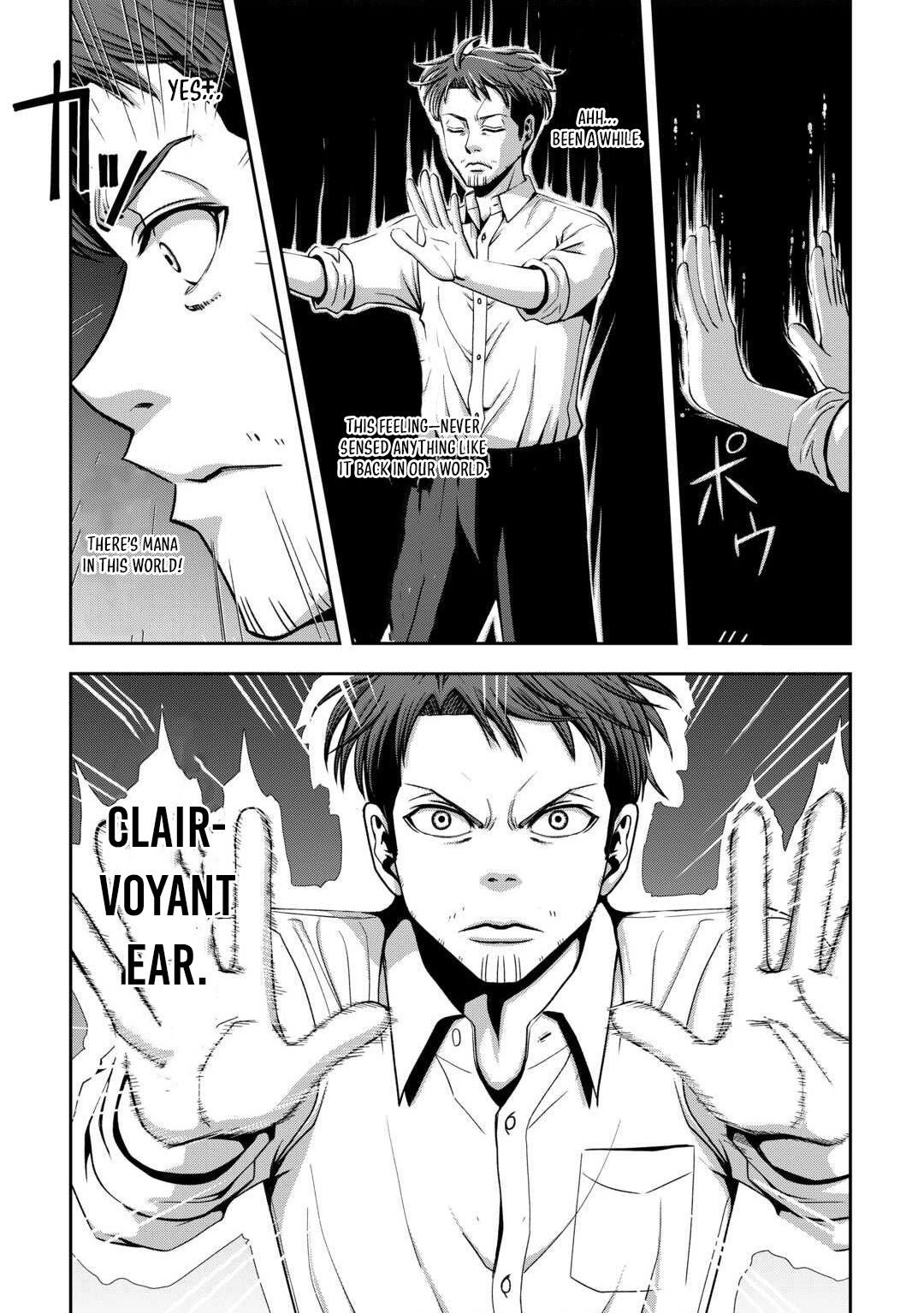 Isekai Nidome no Ossan, Dou Kangaete mo Koukousei Yuusha yori Tsuyoi Chapter 1 — Page 36