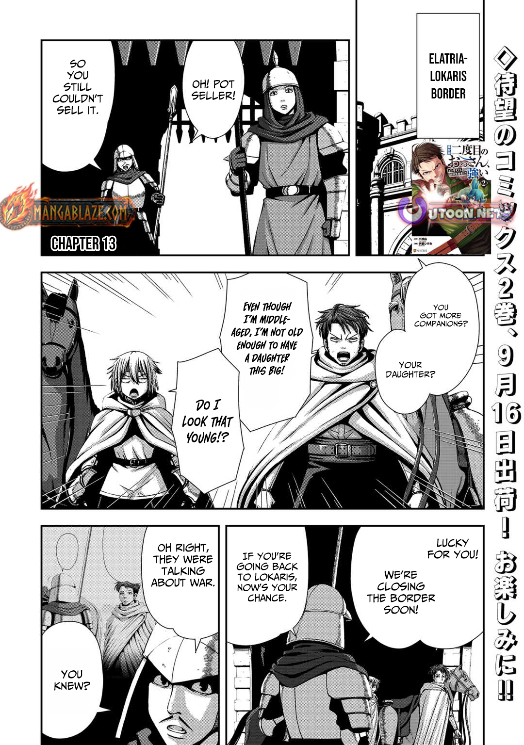 Isekai Nidome no Ossan, Dou Kangaete mo Koukousei Yuusha yori Tsuyoi Chapter 13 — Page 2