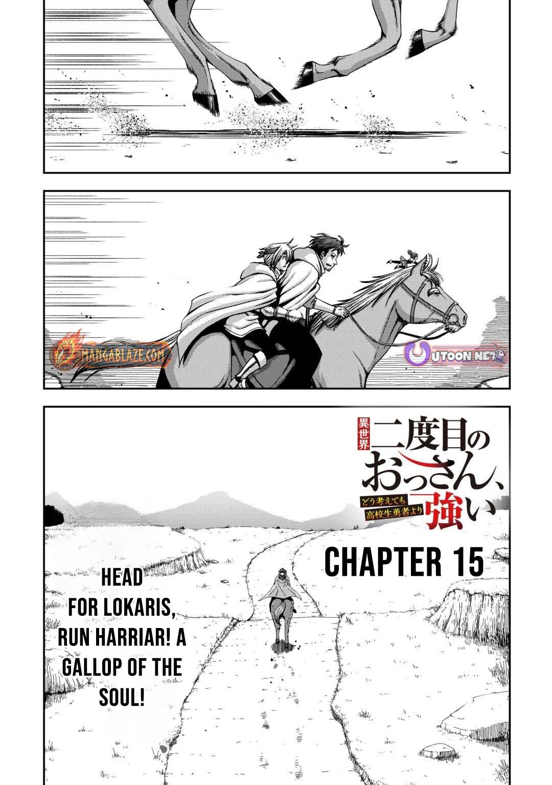 Isekai Nidome no Ossan, Dou Kangaete mo Koukousei Yuusha yori Tsuyoi Chapter 15 — Page 2