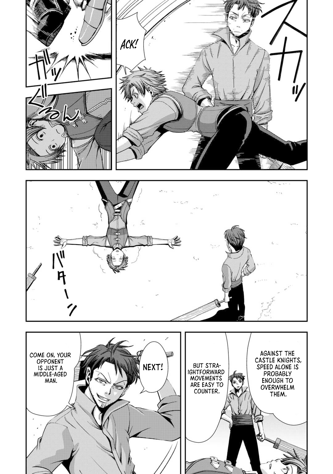 Isekai Nidome no Ossan, Dou Kangaete mo Koukousei Yuusha yori Tsuyoi Chapter 3 — Page 16
