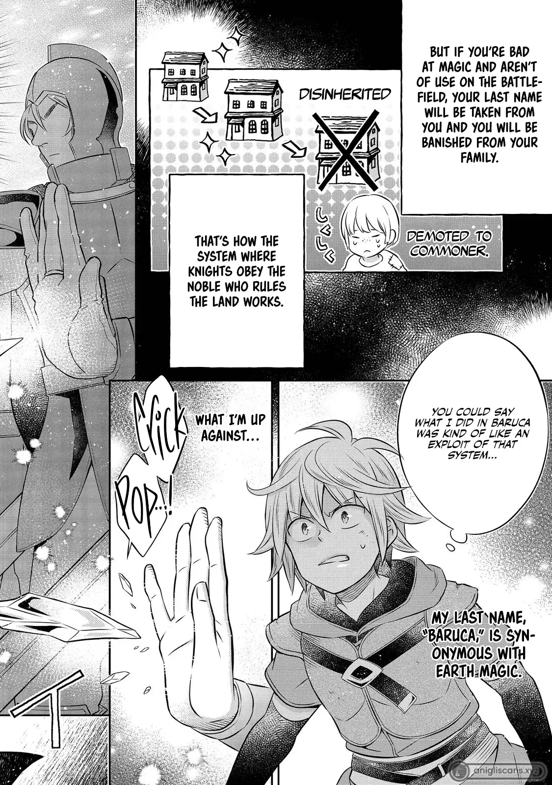 Isekai no Binbou Nouka ni Tensei Shita node, Renga o Tsukutte Shiro o Tateru koto ni shimashita @COMIC Chapter 14.1 — Page 8