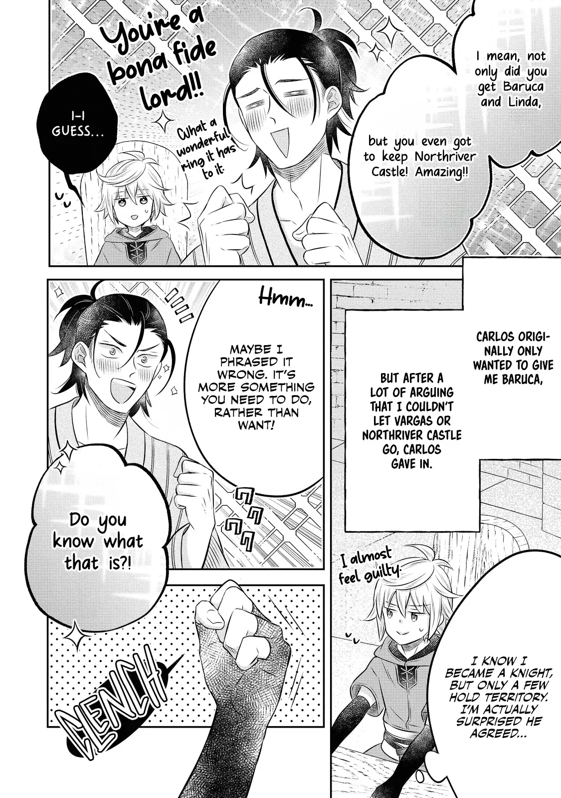 Isekai no Binbou Nouka ni Tensei Shita node, Renga o Tsukutte Shiro o Tateru koto ni shimashita @COMIC Chapter 16 — Page 35