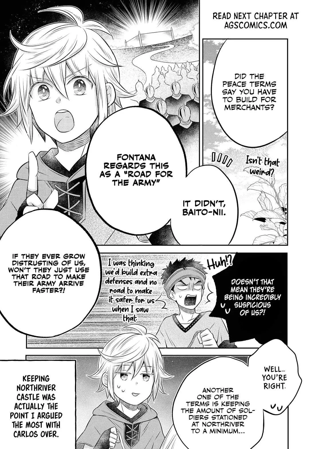 Isekai no Binbou Nouka ni Tensei Shita node, Renga o Tsukutte Shiro o Tateru koto ni shimashita @COMIC Chapter 17 — Page 14