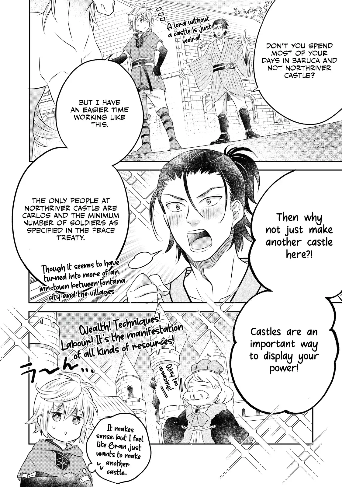 Isekai no Binbou Nouka ni Tensei Shita node, Renga o Tsukutte Shiro o Tateru koto ni shimashita @COMIC Chapter 18.1 — Page 7