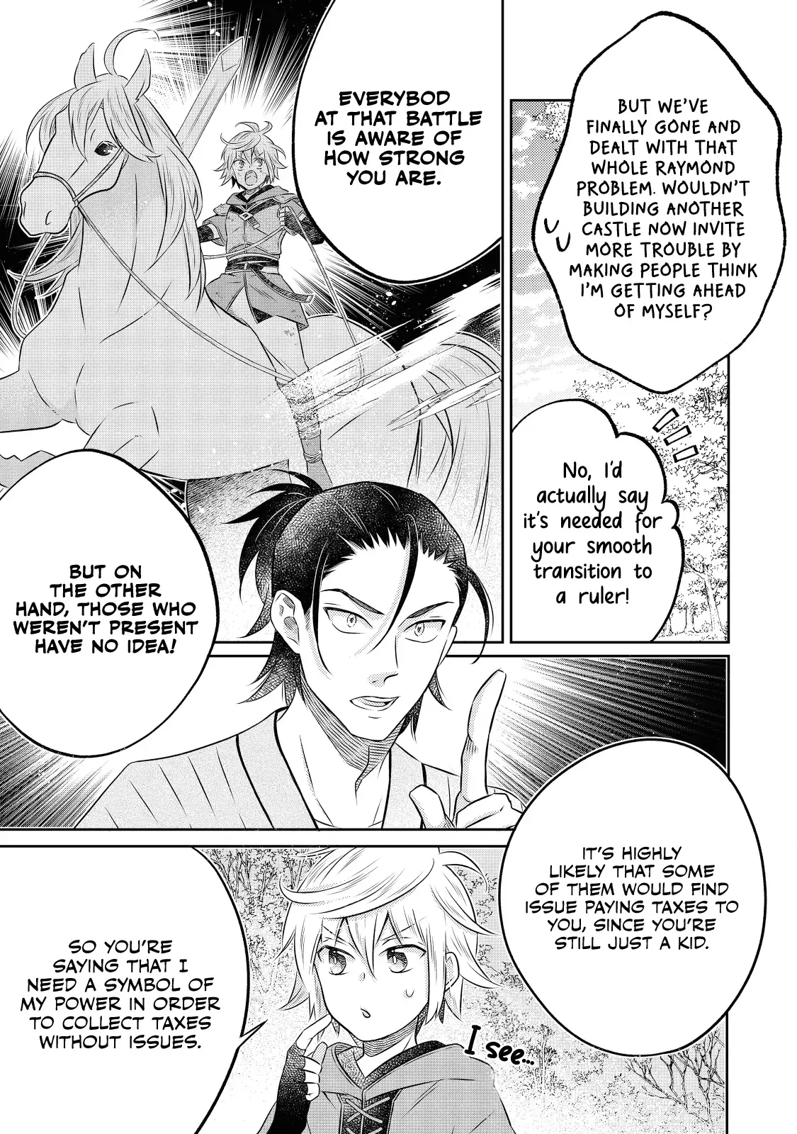 Isekai no Binbou Nouka ni Tensei Shita node, Renga o Tsukutte Shiro o Tateru koto ni shimashita @COMIC Chapter 18.1 — Page 8