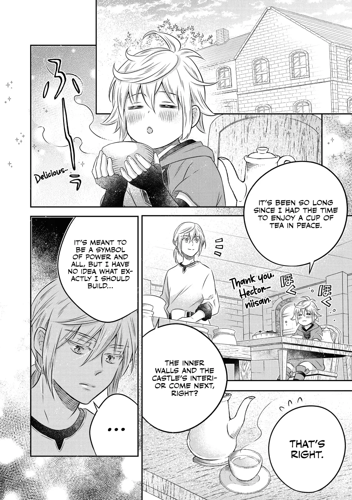 Isekai no Binbou Nouka ni Tensei Shita node, Renga o Tsukutte Shiro o Tateru koto ni shimashita @COMIC Chapter 18.2 — Page 17