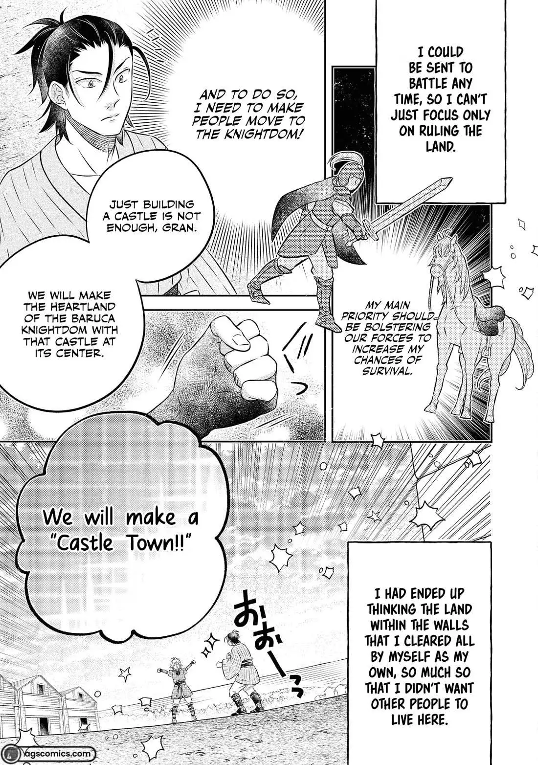 Isekai no Binbou Nouka ni Tensei Shita node, Renga o Tsukutte Shiro o Tateru koto ni shimashita @COMIC Chapter 18 — Page 10