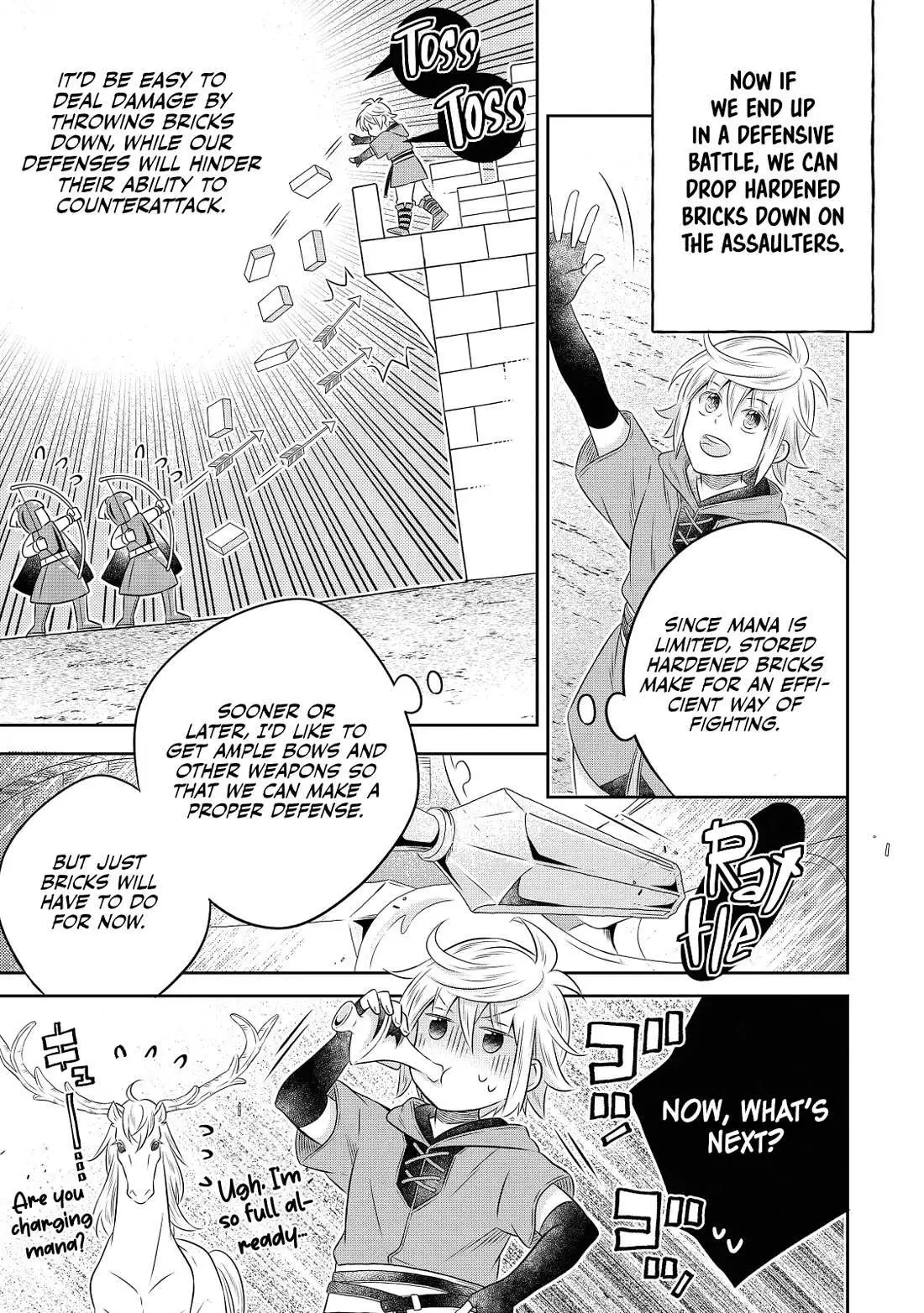 Isekai no Binbou Nouka ni Tensei Shita node, Renga o Tsukutte Shiro o Tateru koto ni shimashita @COMIC Chapter 18 — Page 21