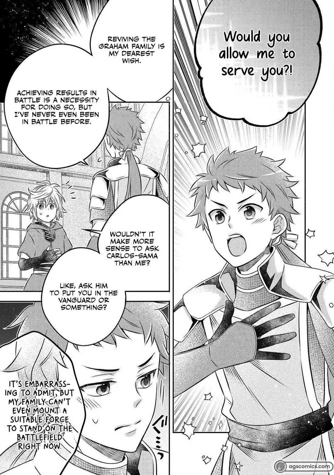 Isekai no Binbou Nouka ni Tensei Shita node, Renga o Tsukutte Shiro o Tateru koto ni shimashita @COMIC Chapter 21 — Page 31