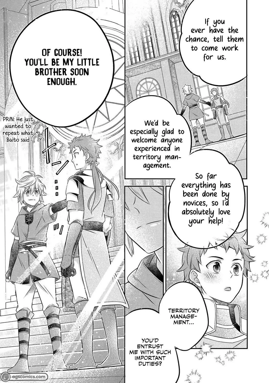 Isekai no Binbou Nouka ni Tensei Shita node, Renga o Tsukutte Shiro o Tateru koto ni shimashita @COMIC Chapter 21 — Page 35