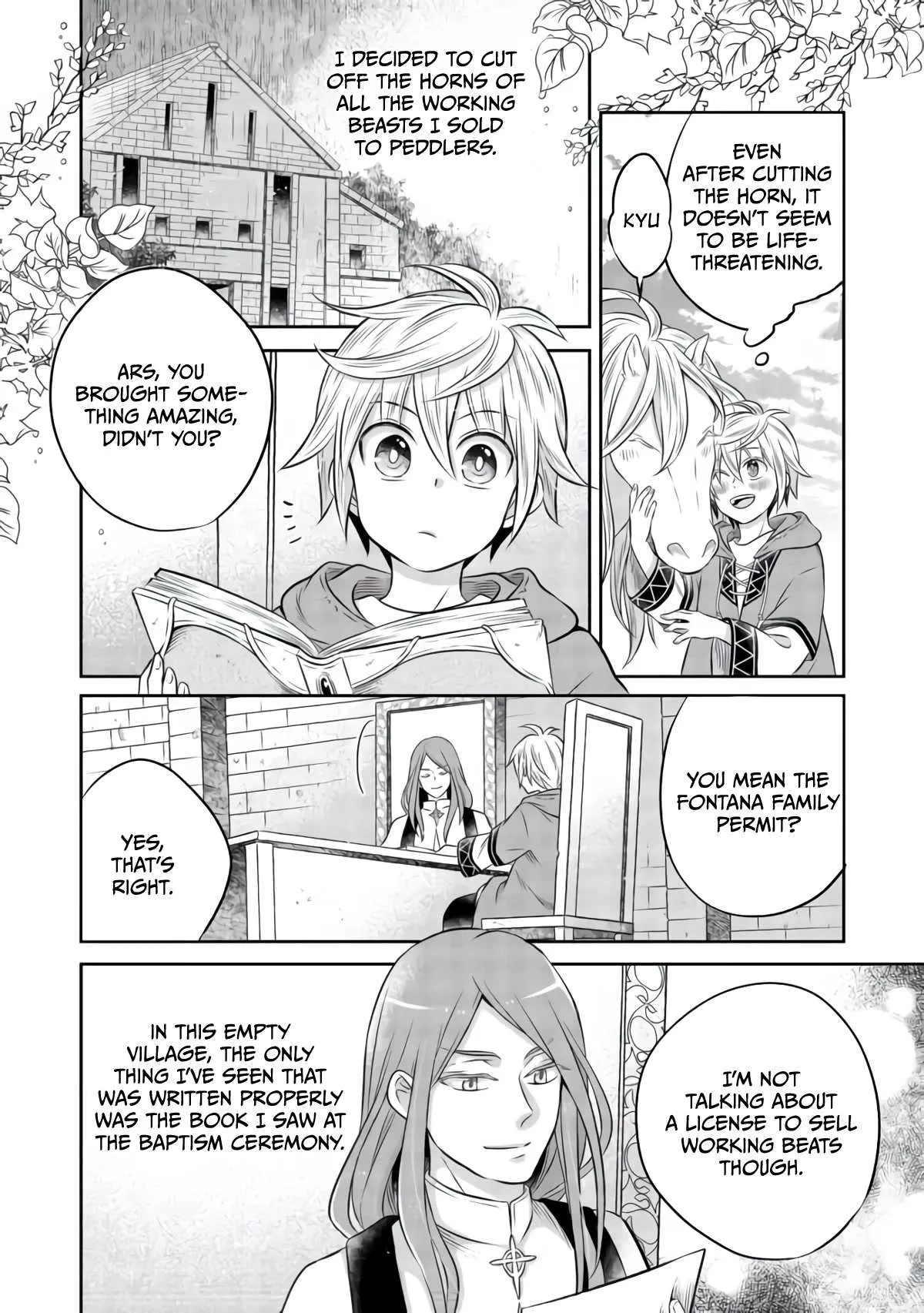 Isekai no Binbou Nouka ni Tensei Shita node, Renga o Tsukutte Shiro o Tateru koto ni shimashita @COMIC Chapter 7.1 — Page 9