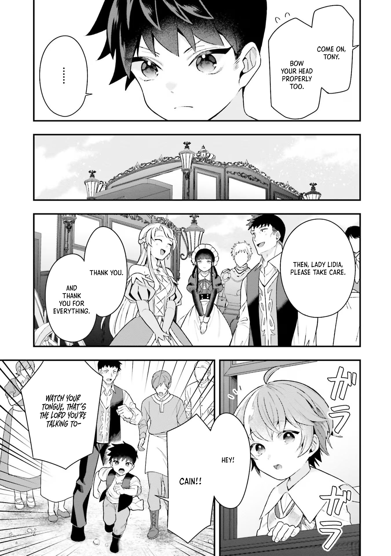 Isekai Ryouchi Kaikaku ~Do Mahou de Hajimeru Koukyou Jigyou~ Chapter 20 — Page 28