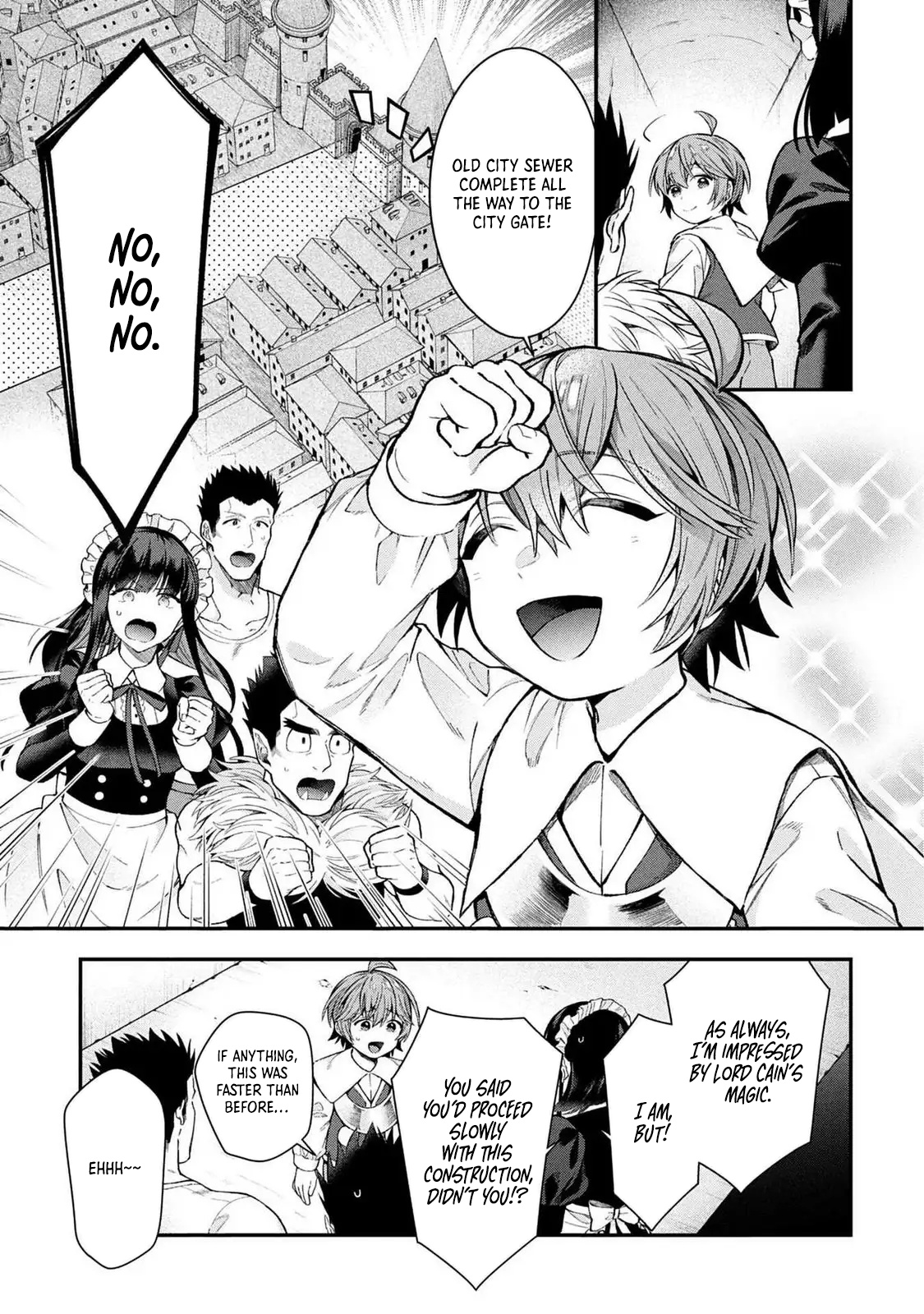 Isekai Ryouchi Kaikaku ~Do Mahou de Hajimeru Koukyou Jigyou~ Chapter 35 — Page 22