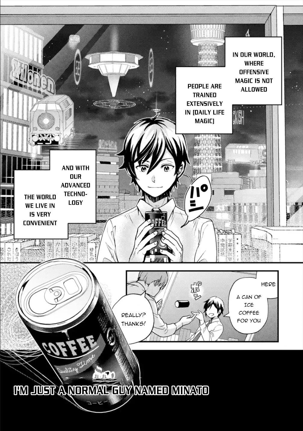 Isekai Tensei de Kenja ni Natte Boukensha Seikatsu: [Mahou Kairyou] de Isekai Saikyou Chapter 1.1 — Page 10