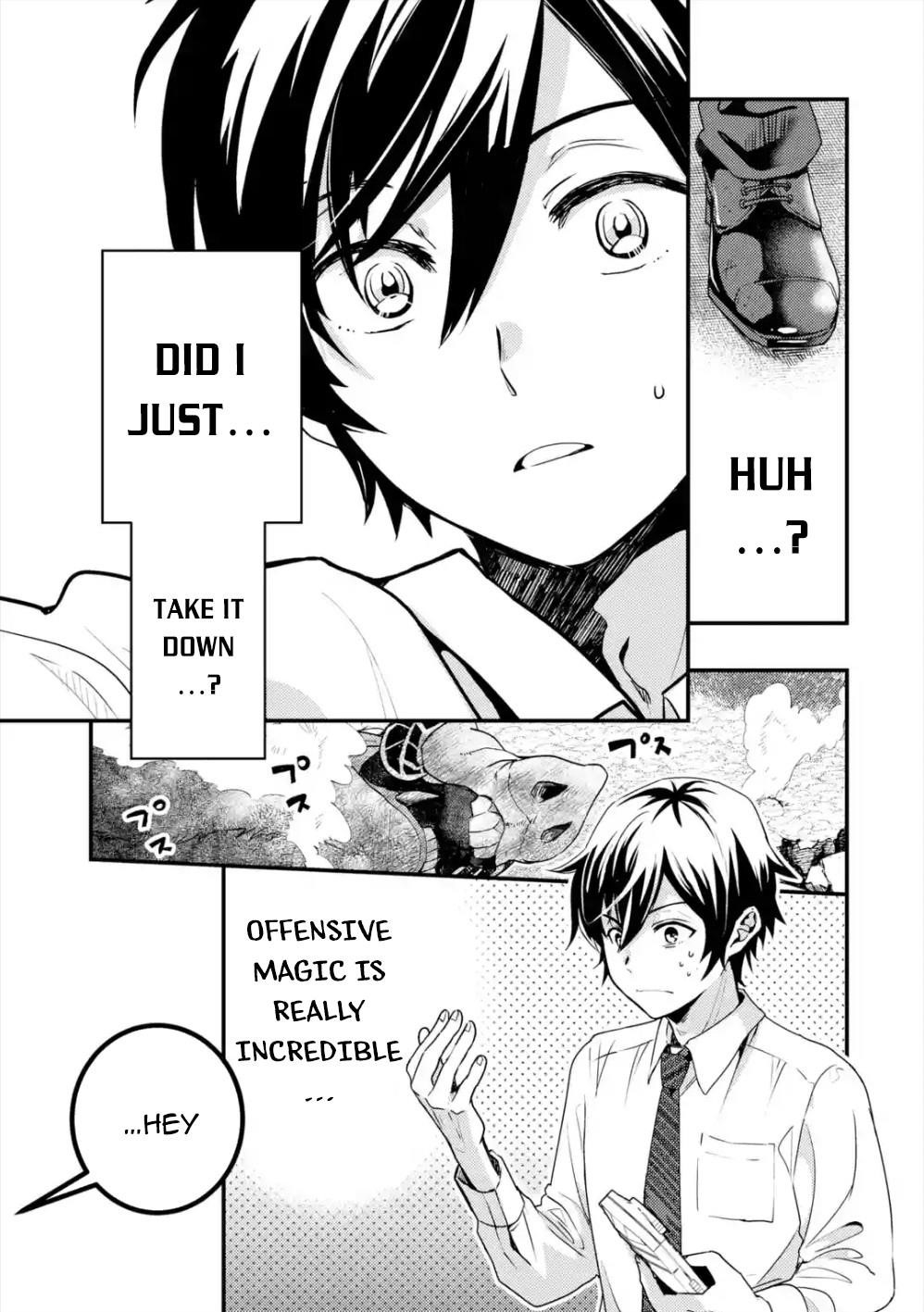 Isekai Tensei de Kenja ni Natte Boukensha Seikatsu: [Mahou Kairyou] de Isekai Saikyou Chapter 1.2 — Page 13