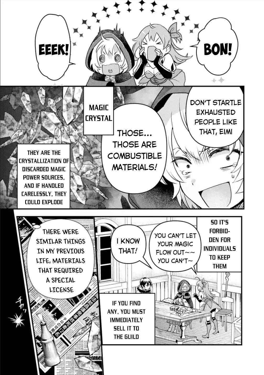 Isekai Tensei de Kenja ni Natte Boukensha Seikatsu: [Mahou Kairyou] de Isekai Saikyou Chapter 10 — Page 9