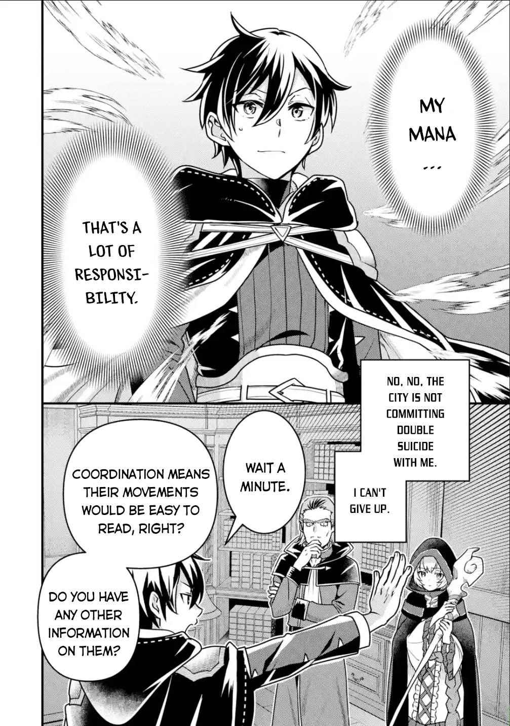 Isekai Tensei de Kenja ni Natte Boukensha Seikatsu: [Mahou Kairyou] de Isekai Saikyou Chapter 12 — Page 32