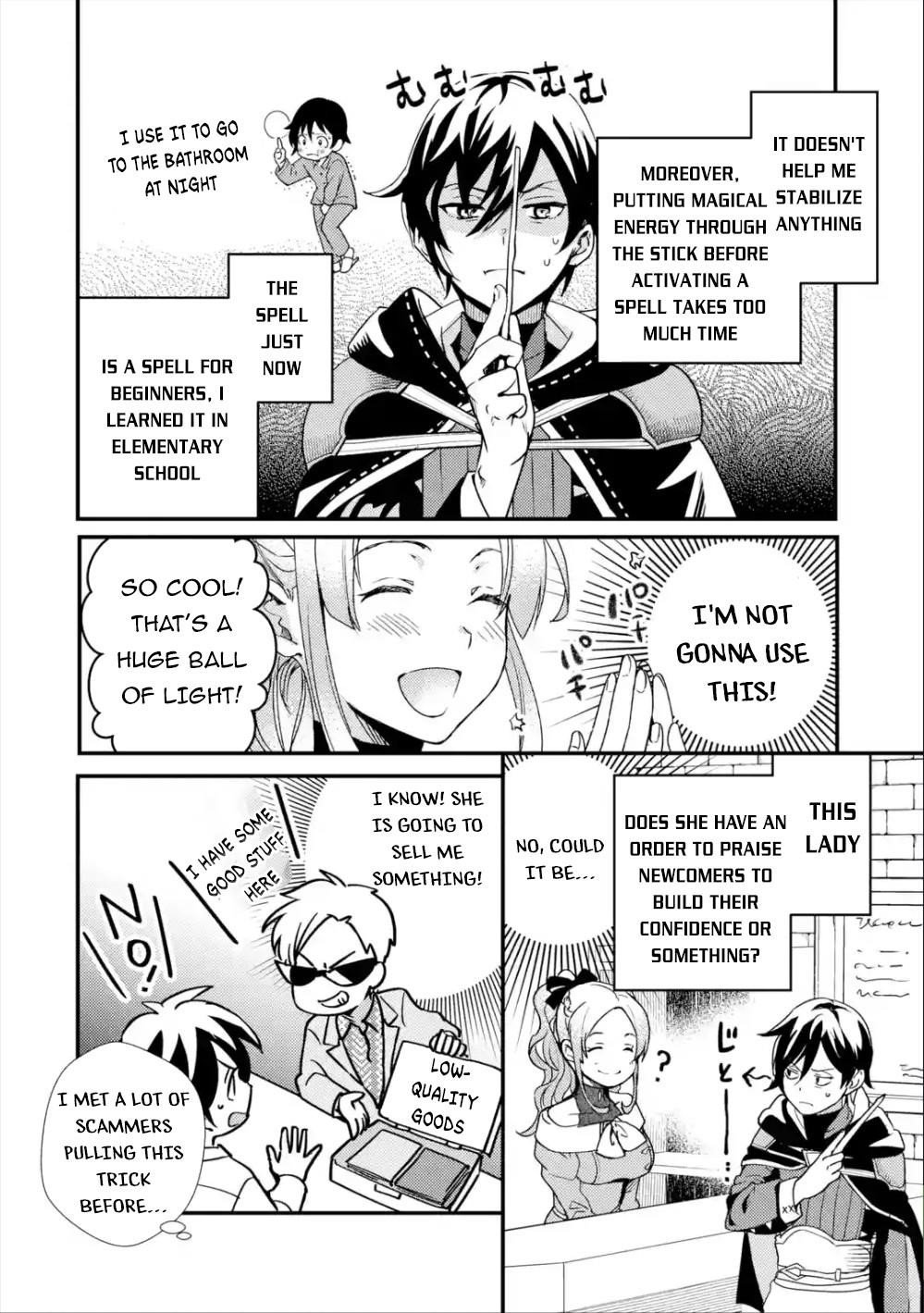 Isekai Tensei de Kenja ni Natte Boukensha Seikatsu: [Mahou Kairyou] de Isekai Saikyou Chapter 2.2 — Page 2