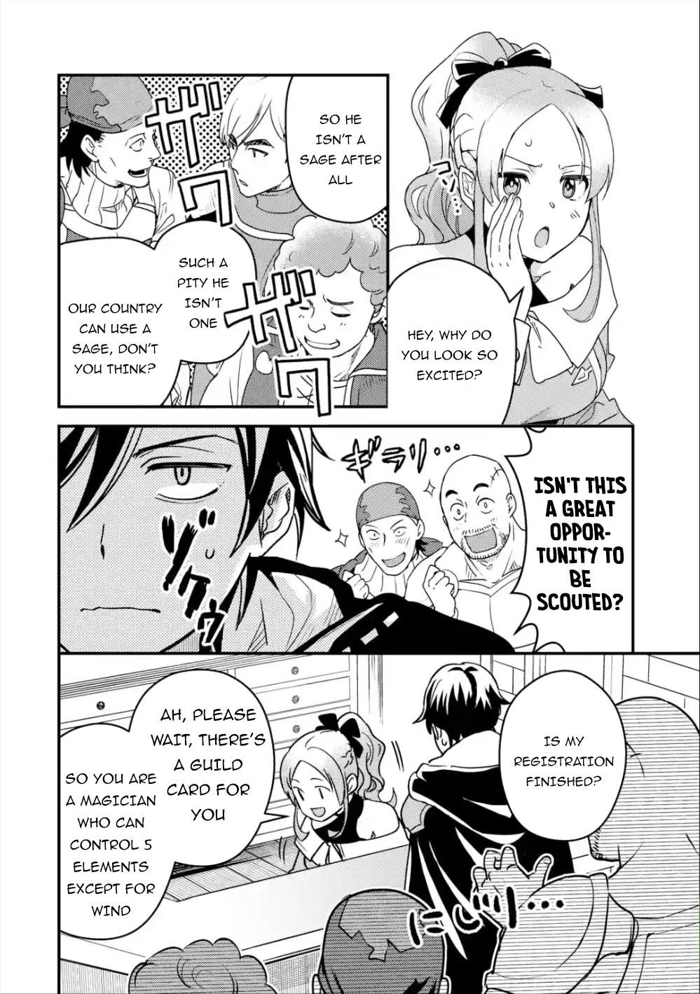 Isekai Tensei de Kenja ni Natte Boukensha Seikatsu: [Mahou Kairyou] de Isekai Saikyou Chapter 2.2 — Page 12