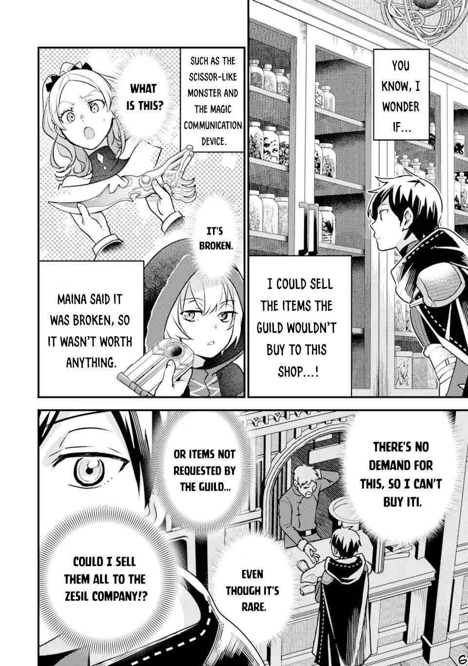 Isekai Tensei de Kenja ni Natte Boukensha Seikatsu: [Mahou Kairyou] de Isekai Saikyou Chapter 20 — Page 6