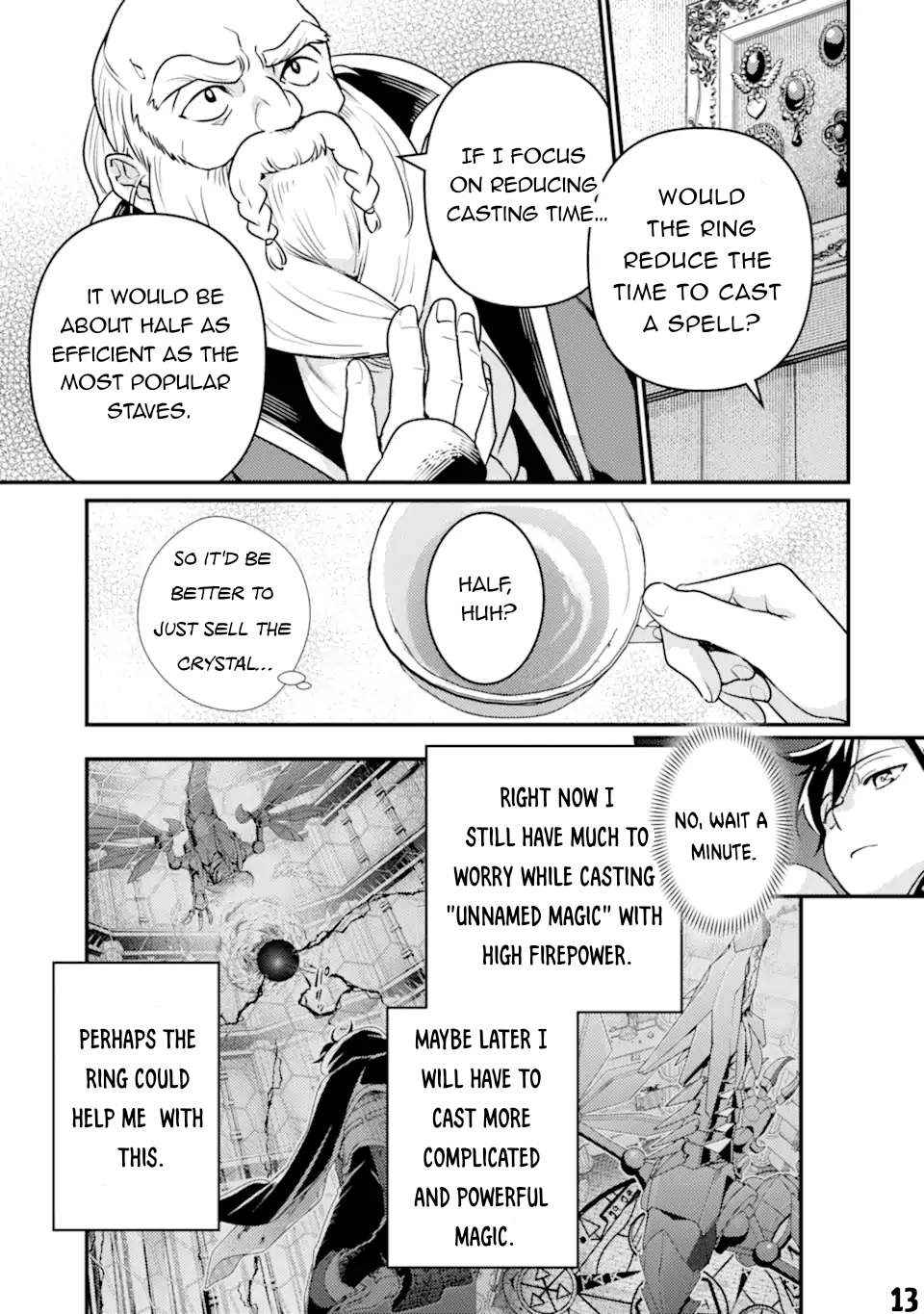 Isekai Tensei de Kenja ni Natte Boukensha Seikatsu: [Mahou Kairyou] de Isekai Saikyou Chapter 20 — Page 13