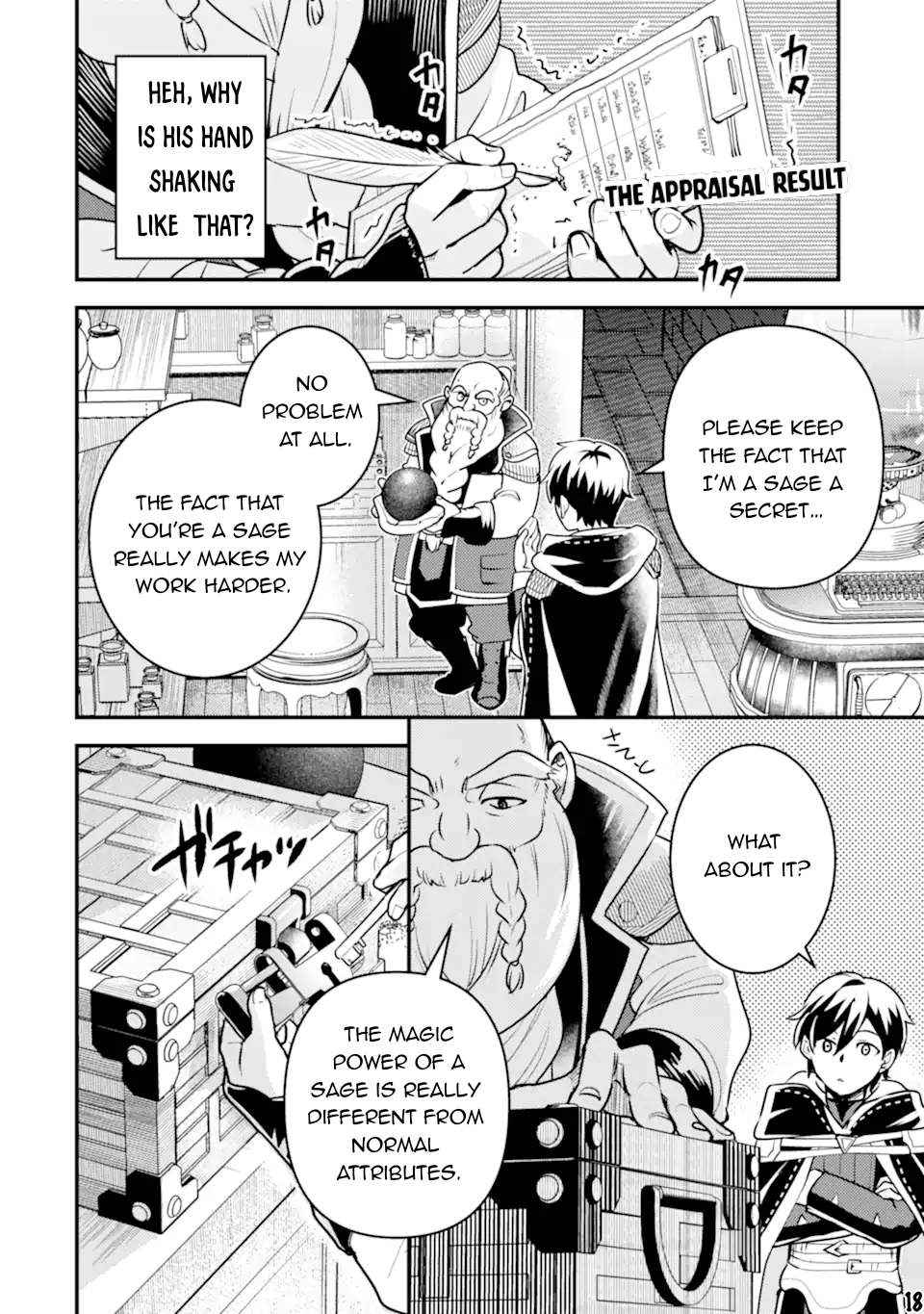 Isekai Tensei de Kenja ni Natte Boukensha Seikatsu: [Mahou Kairyou] de Isekai Saikyou Chapter 20 — Page 18