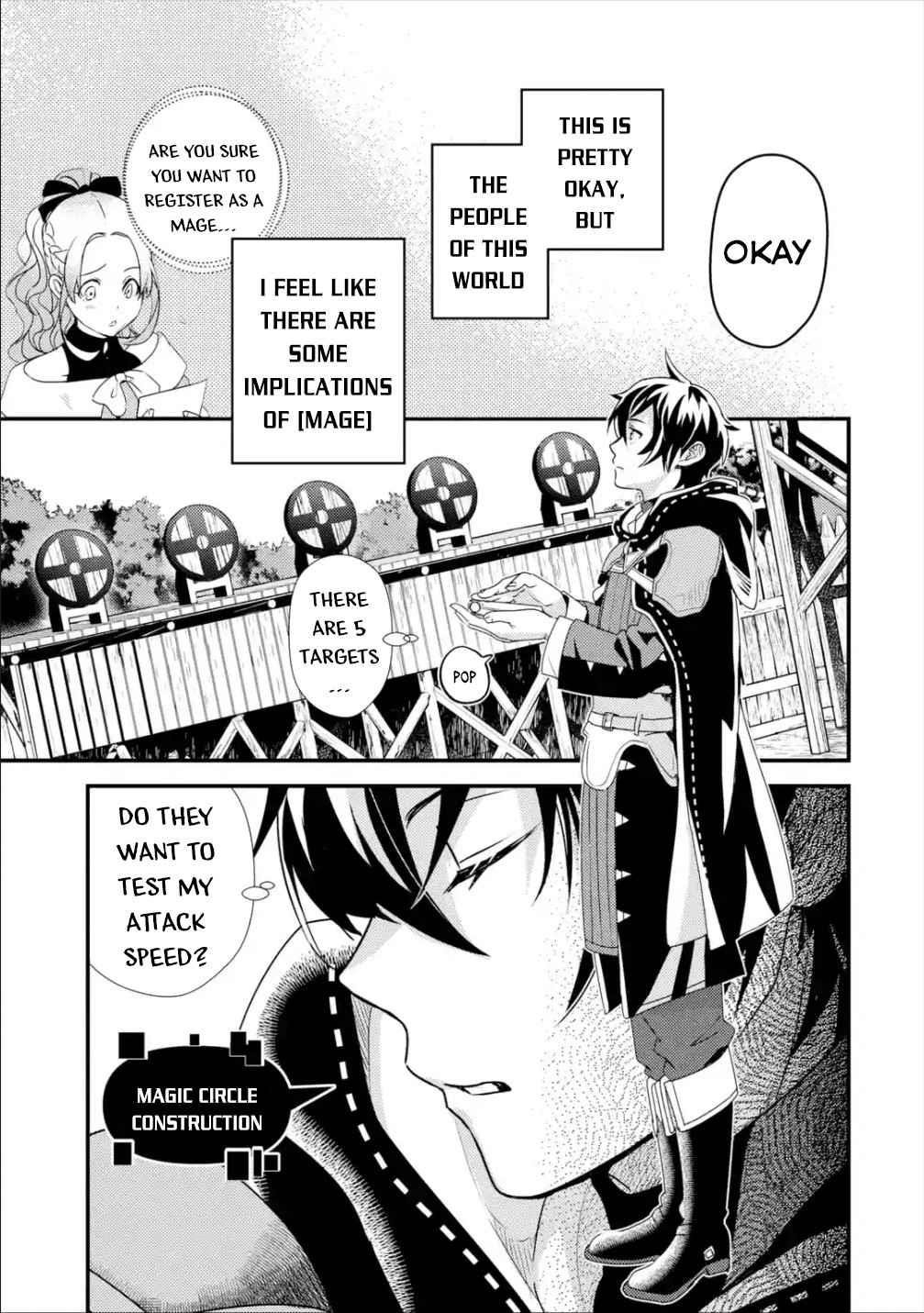 Isekai Tensei de Kenja ni Natte Boukensha Seikatsu: [Mahou Kairyou] de Isekai Saikyou Chapter 3 — Page 7