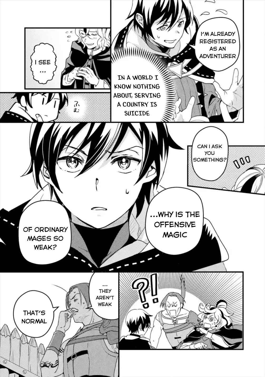 Isekai Tensei de Kenja ni Natte Boukensha Seikatsu: [Mahou Kairyou] de Isekai Saikyou Chapter 3 — Page 17