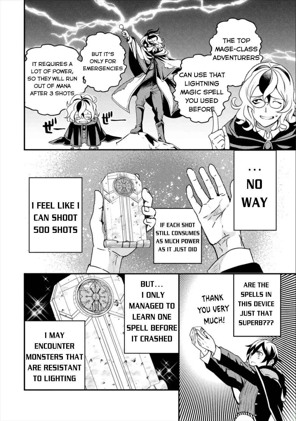 Isekai Tensei de Kenja ni Natte Boukensha Seikatsu: [Mahou Kairyou] de Isekai Saikyou Chapter 3 — Page 18