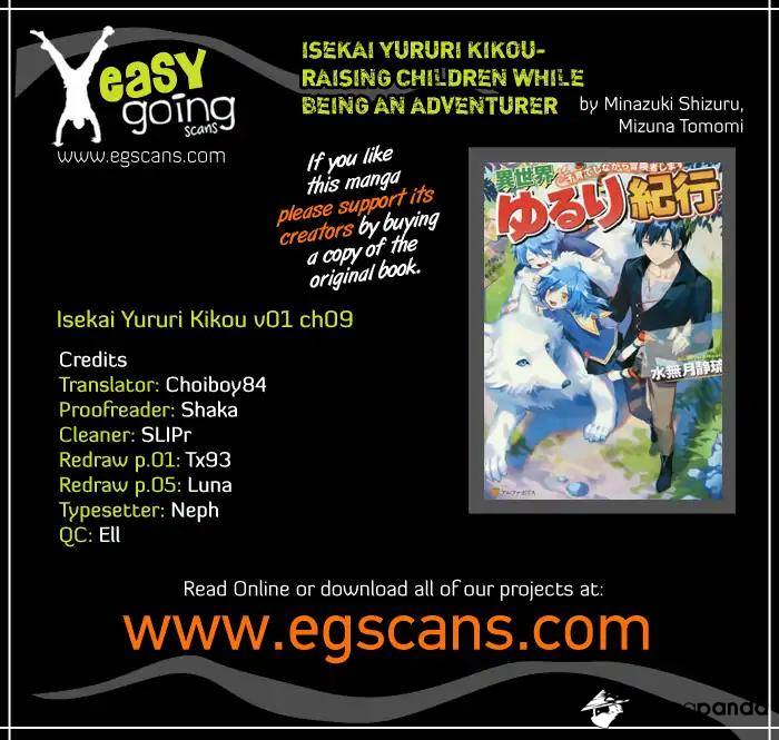 Isekai Yururi Kikou: Kosodate Shinagara Boukensha Shimasu Chapter 9 — Page 1