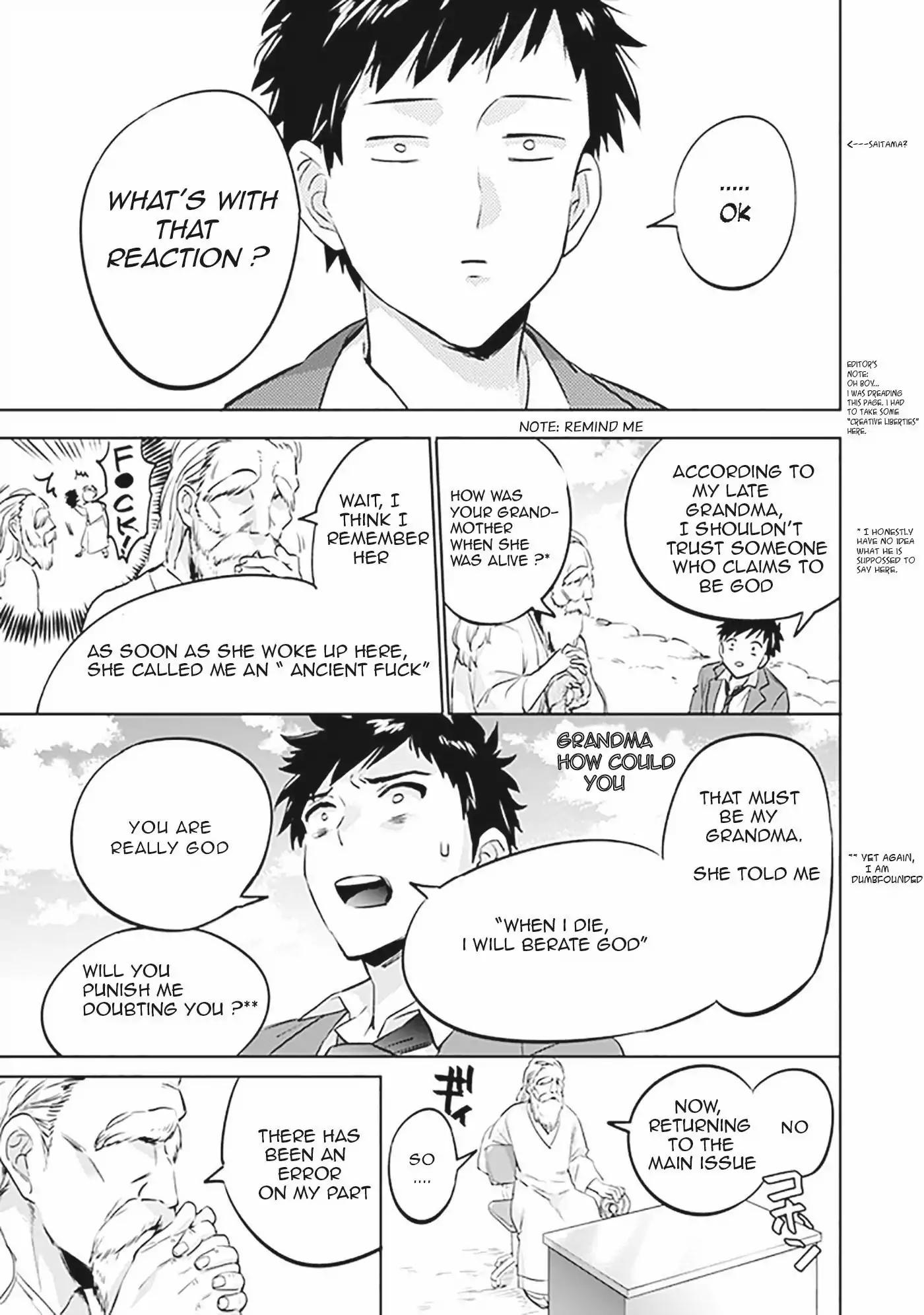 Jimi na Kensei wa Sore Demo Saikyou desu Chapter 1 — Page 8