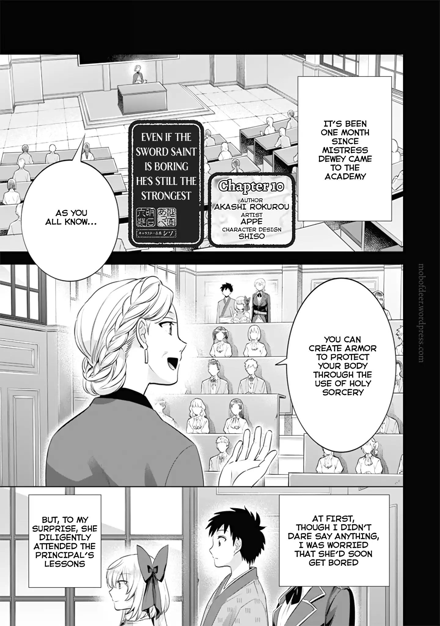 Jimi na Kensei wa Sore Demo Saikyou desu Chapter 10 — Page 2