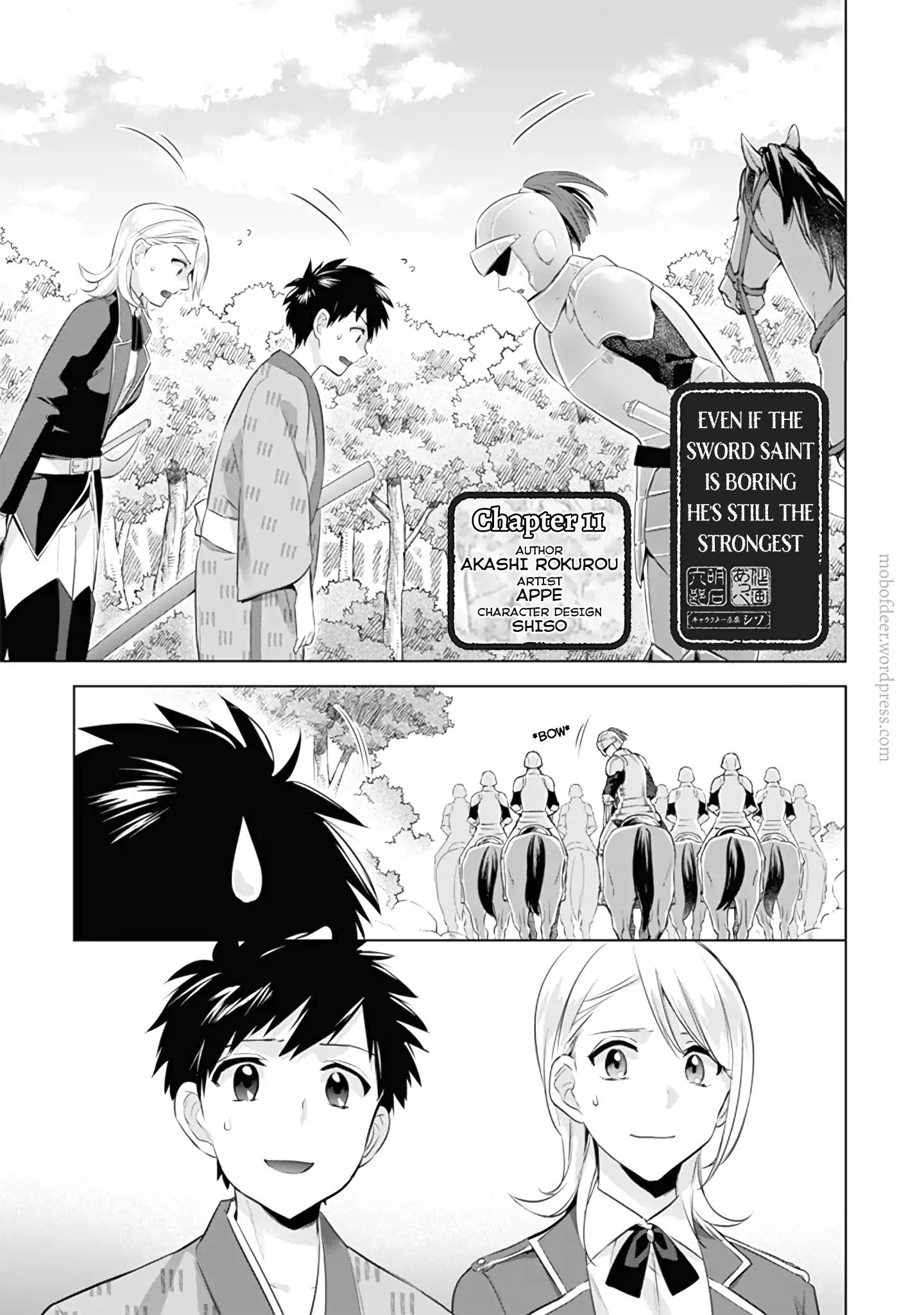 Jimi na Kensei wa Sore Demo Saikyou desu Chapter 11 — Page 2
