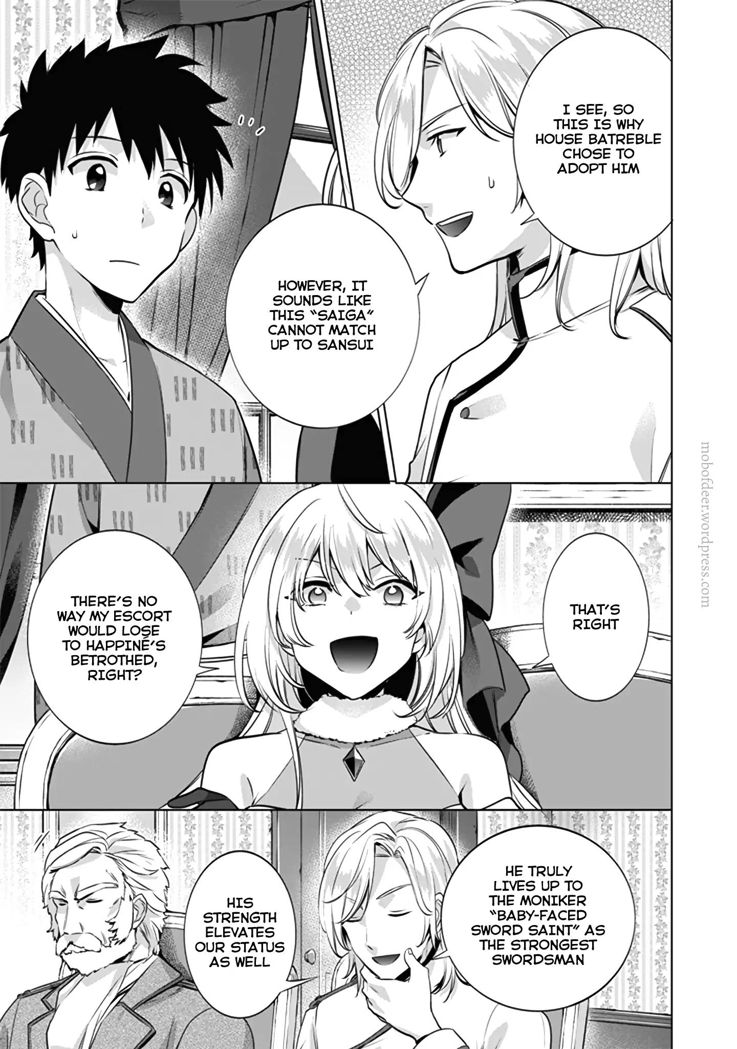 Jimi na Kensei wa Sore Demo Saikyou desu Chapter 11 — Page 8