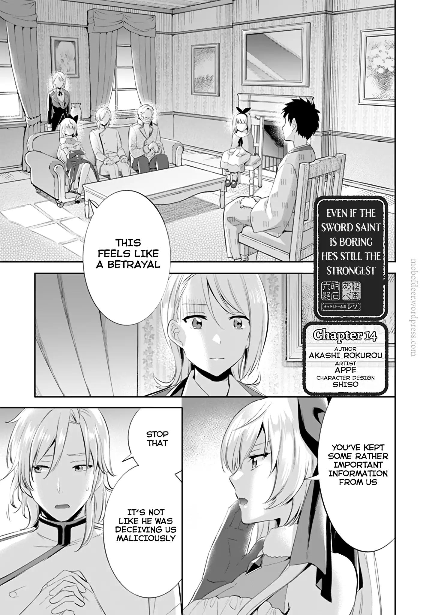 Jimi na Kensei wa Sore Demo Saikyou desu Chapter 14 — Page 2