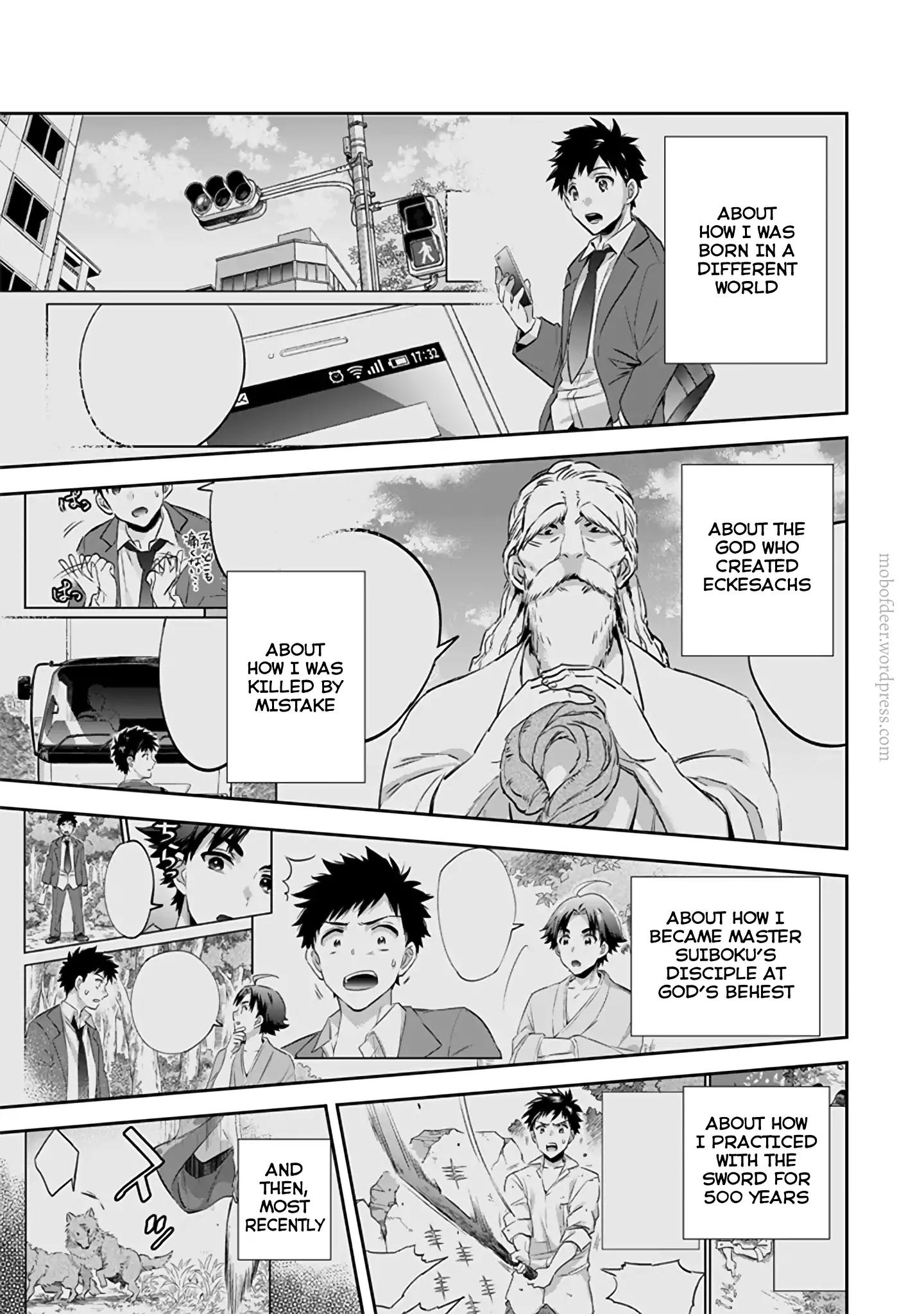 Jimi na Kensei wa Sore Demo Saikyou desu Chapter 14 — Page 4