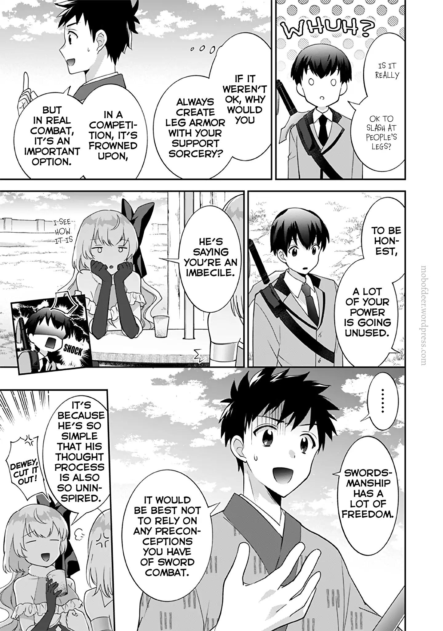 Jimi na Kensei wa Sore Demo Saikyou desu Chapter 28 — Page 10